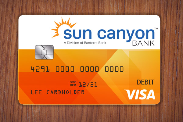 Sun Canyon Debit Card
